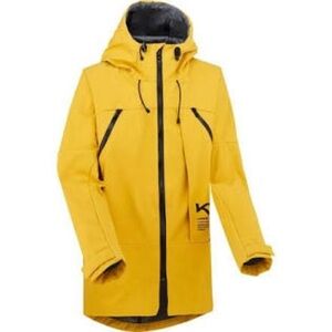 Kari Traa Yellow Hooded Jacket
